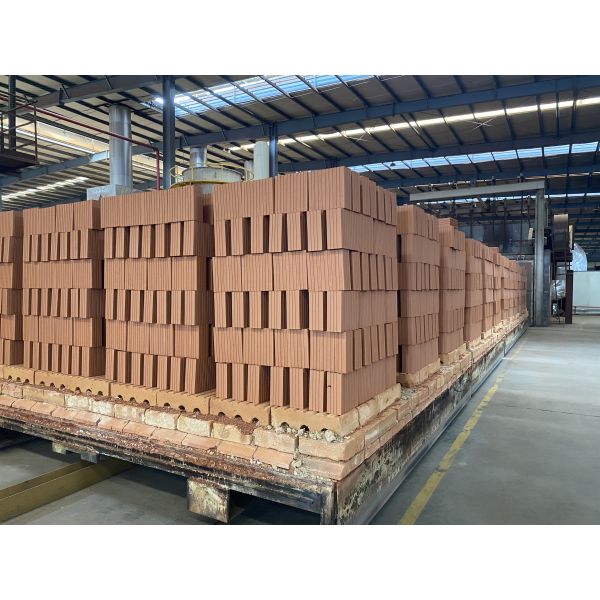 Full Automatic Clay Brick Tunnel Kiln With Dryer Chamber