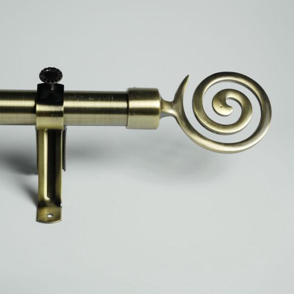 3/4 Inch Decorative Stainless Steel 28mm Curtain Pole Finials