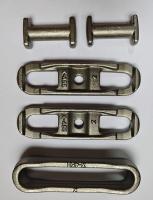 4 pouces X458 Chaîne de convoyeur chute forgé en acier allié sans rivets