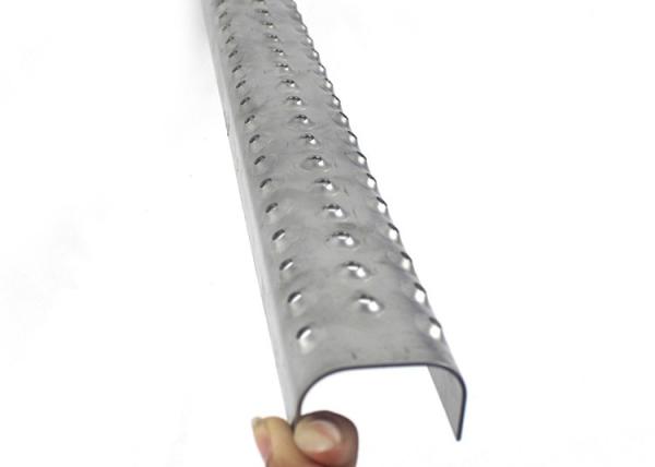 Galvanized Steel Slip Resistant Ladder Rung Covers 13-14 Gauge