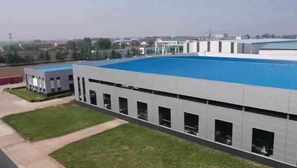 Oficina de construção de estrutura de aço industrial com design personalizável com painel sanduíche