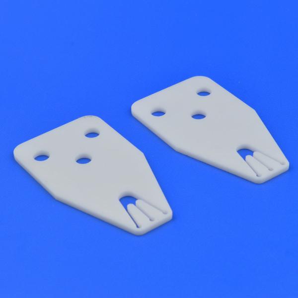 DIN 40680 Al2o3 Ceramic Plate 99.99%  Alumina Ceramic Parts