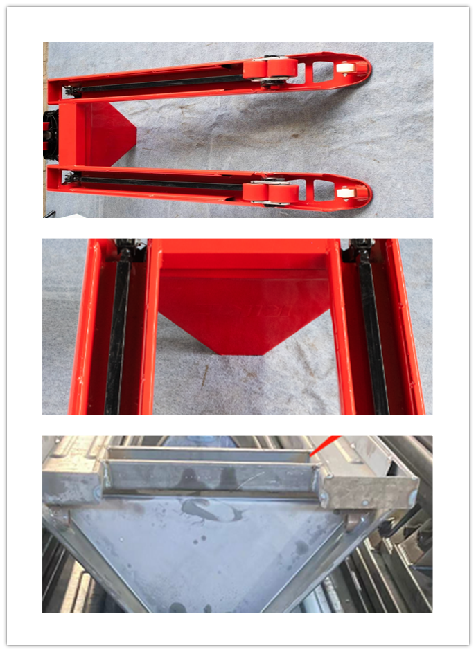 5500lbs Hand Pallet Truck 2500kgs Industrial Pallet Jack With 48 Inch Forks