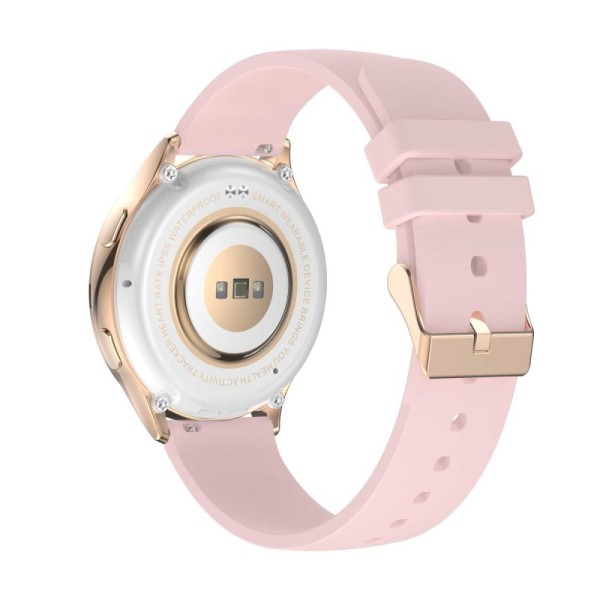 Support OEM & ODM | Luxury Diamond Ladies Smart Watch with BT5.1 Bluetooth Call IP67 Waterproof and 1.32-inch IPS Display