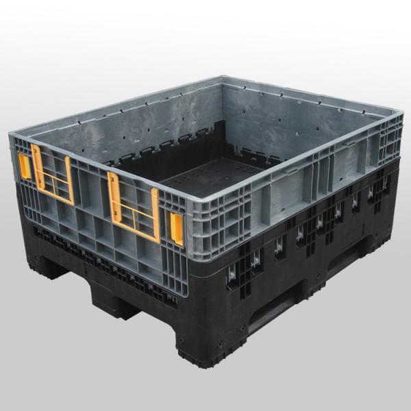 HUADING Big Bulk Collapsible Plastic Containers 1200*1000*590mm External Specification