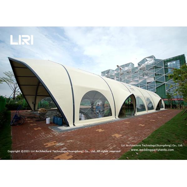 5x9M Shell Shape Luxury Glamping Tents For Five Star Hotel