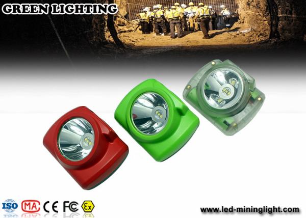 Pc Led Miners Cap Lamp , 13000lux Logo Customized Mining Lamps For Hard Hats