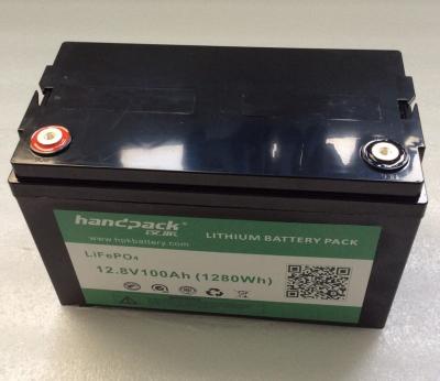 Long Cycle Time Lithium Iron Phosphate Battery 12V , LiFePO4 Battery Pack Eco Friendly