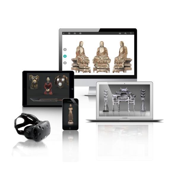 Блок развертки лазера 3Д ЗГСкан портативной легкой деятельности умный Хандхэльд с 6 линиями лазера