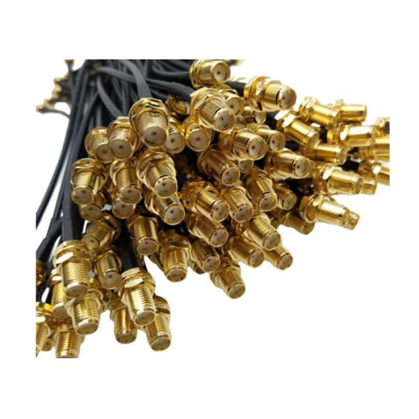 Мужчина СМА к коаксиальному кабелю РФ отрезка провода перегородки РГ174 СМА женскому для антенны