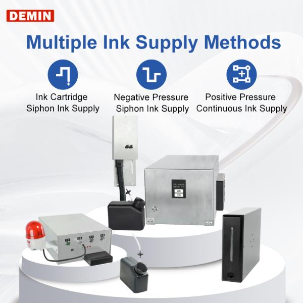 Demin P70 Hand-Held Intelligent Inkjet Date Production Printer New Food Bag Label Printer with 71.8mm Two-Dimensional Bar