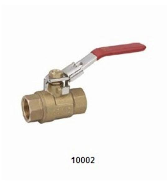 Forged Ball Valve 10002 Chrome-Plated Surface Finish with lock