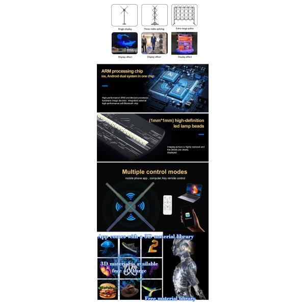 MP4/AVI/RMVB/GIF/JEPG/PNG/MKV Фанаты 3D голограмм