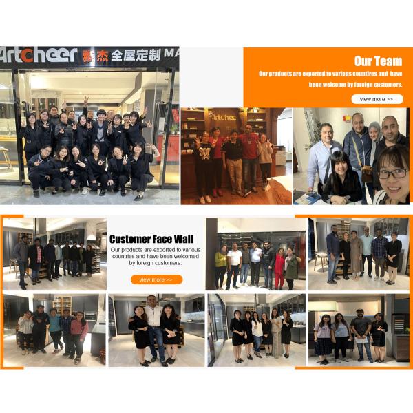 Прочный европейский роскошный дизайн современный стиль шкаф кухня с аксессуарами RICE BOX