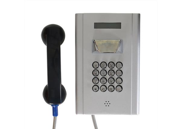 Telefone sem fio da prisão da sala de limpeza da prova do vândalo para o hospital, 2 anos de garantia