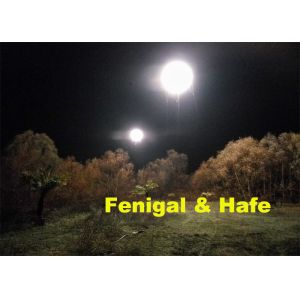 Света воздушного шара гелия 4000W летания 12.5Ft луны блеска