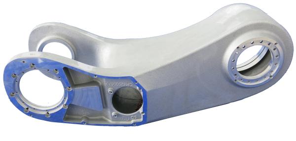 Motion Sand Casting Aluminum Parts For Industrial Robot 400 * 100 * 200mm Size