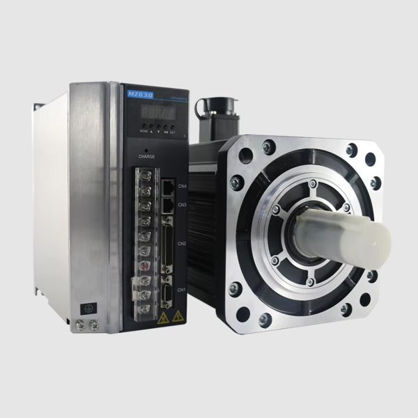 380V 5.5KW 1500RPM 35N.M 23bit 3 Phase AC Servo Motor Driver Kit With Brake 180M26020B+M1534P