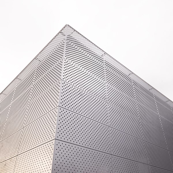Aluminum Perforated Panel Building Facade Curtain Wall Metal Screen Sheet