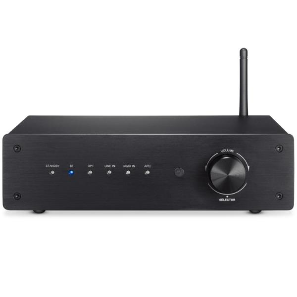 Bluetooth 5.0 Stereo Amplifier with 200W High Power and 3 Channel Output for Home Audio System
