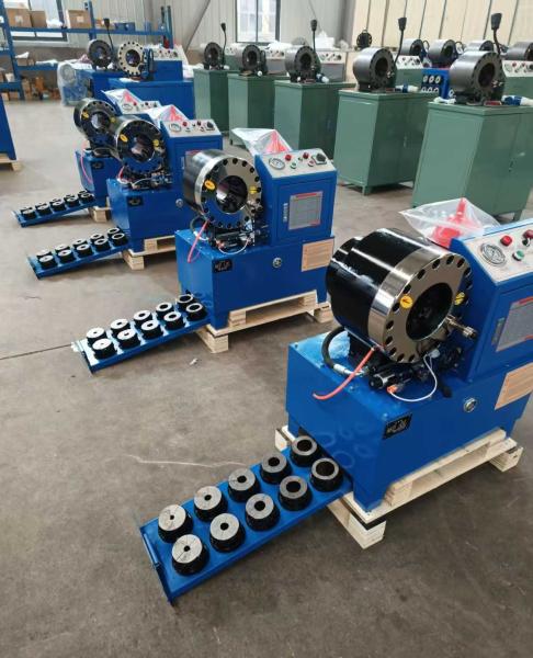 DX68 Mobile Hydraulic Hose Crimping Machine with New Technology Forging Process and 220v/240v/380v/415v Voltage Options
