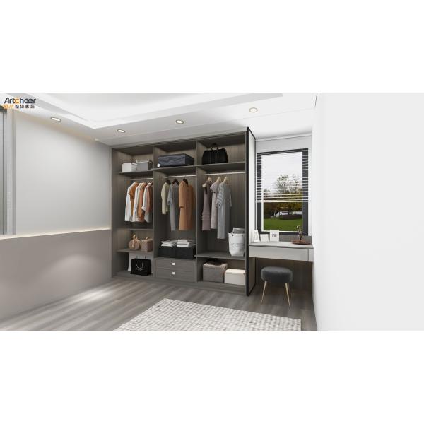 Современная зеркальная мебель спальни Стенный гардероб Столик в современном стиле