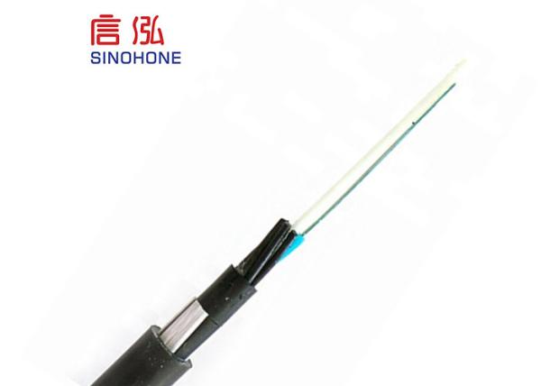 Duct Aerial Direct Buried Outdoor Fiber Optic Cable 24 Core Single Mode