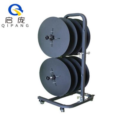 Height 840mm 170mm Adjustable Aluminum Wire Payoff Stand
