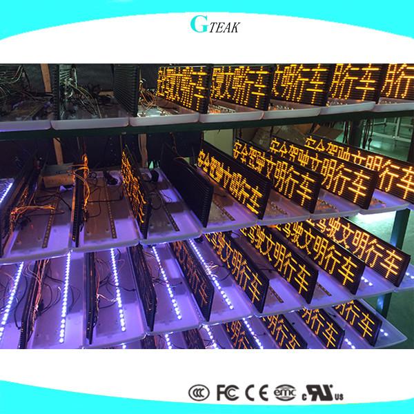 Epistar LED Chip Semi-outdoor Remote Control Car LED Display Screen Message Board for B2B Distribution