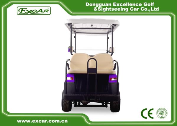 Tipo roxo bonde do combustível de 6 Seater do automóvel de passageiros com eixo italiano