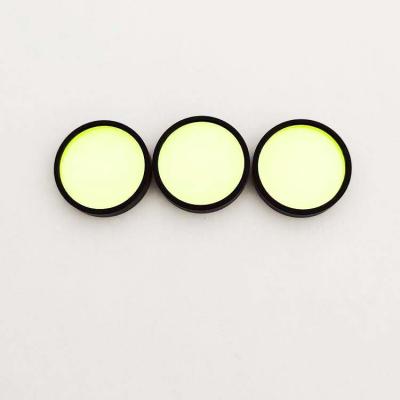 Long Life 470 Fluorescence Bandpass Filter Clear Optical Glass Substrate