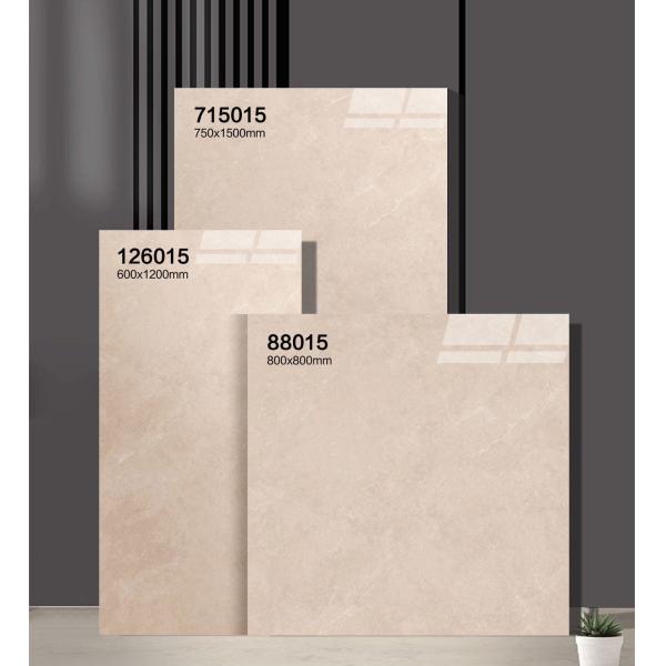 Baldosas de porcelana pulida de 750x1500mm, grado AAA, para suelo interior