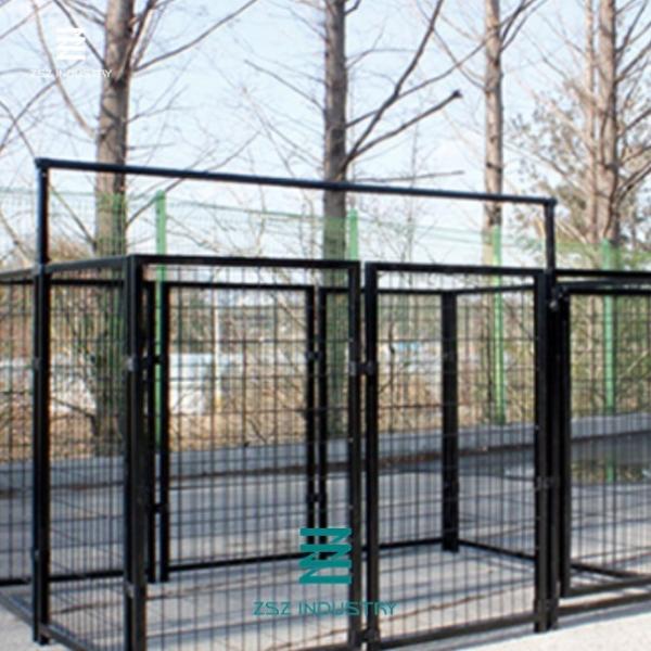 Durable Welded Wire Mesh Fence Panels Metal Dog Kennel 225 X 160 X 150cm