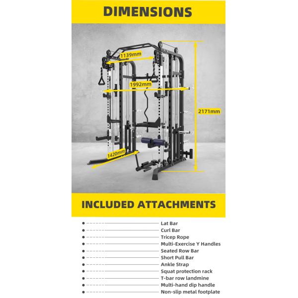 Modern Body Building Fitness Equipment 2022 Design All in One Trainer for Home Training