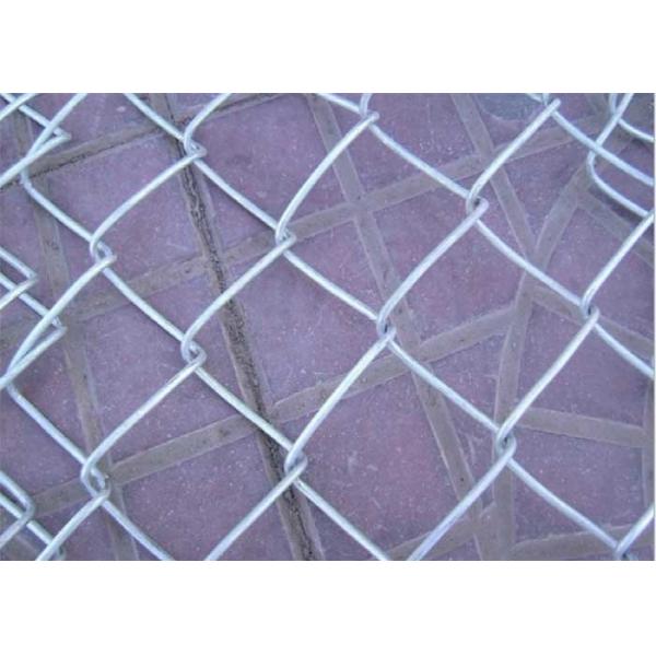 PVC Coated Diamond Mesh 8 Ft Cyclone Fence 50*50mm