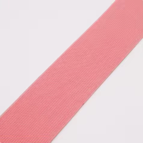 Classic Retro Pink Suede Belt with Alloy Buckle Dress Waistband Adjustable Elastic Flexible Woven Fashion Women