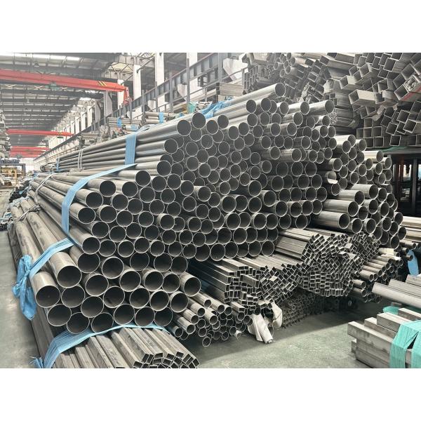 Rust Proof NO.1 6mm Stainless Steel 316l Pipe Round Hair Line Spiral Welded