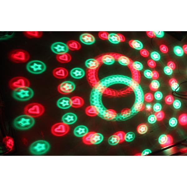 3pcs 5W RGB LED Magic Ball Light With Strobe Crystal LED Disco Stage Effects