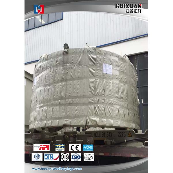 Heavy Steel Wind Power Flange Forging Q345D 50Mn 4140 Dia 9000mm