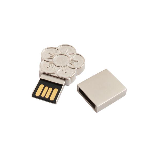 Настроить логотип обложки Металлический USB-накопитель 2g 2.0 порт