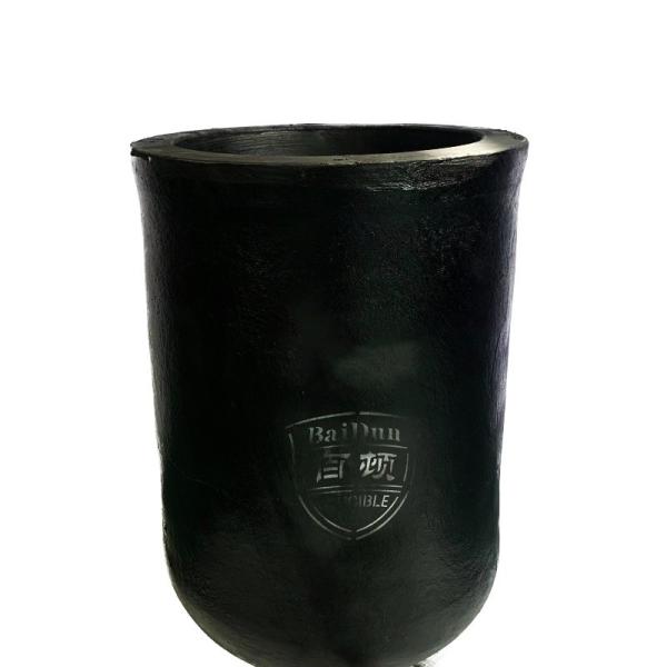Customized Silver Melting Crucible For Metal Casting High Acids And Alkalis Resistant