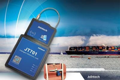 Fechamento eletrônico Keyless de JT701 IP67 Bluetooth 800mAh GPS para o recipiente do caminhão