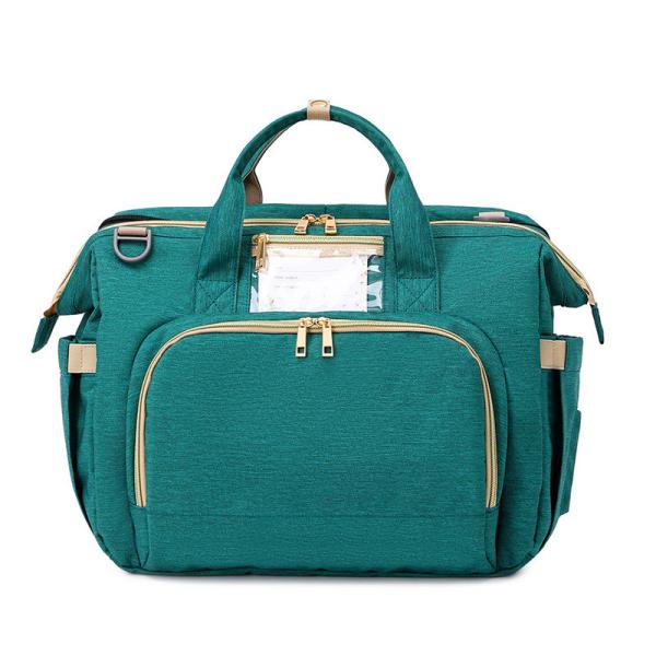 OEM Flap Nappy Large Capacity Backpack Diaper Bag 40*19*32CM