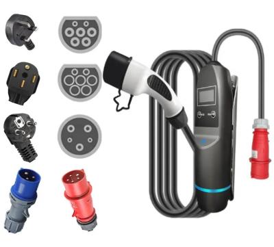 CE/FCC/RoHS certificou o carregador portátil 110V-450V de EV com garantia de 1 ano