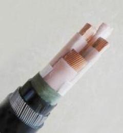 Sheathed 4mm Armored Cable Insulation , 6X Overall Diameter XLPE Armored Cable