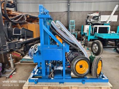 100m Water Well Drilling Rig Machine With BW 160 Mud Pump Customized Hole Diameter