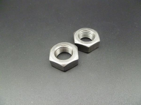 M16-1.5/M16-2.0 Chamfered Hexagon Thin Nut DIN439/ISO4035,Plain Finished Grade 6.8
