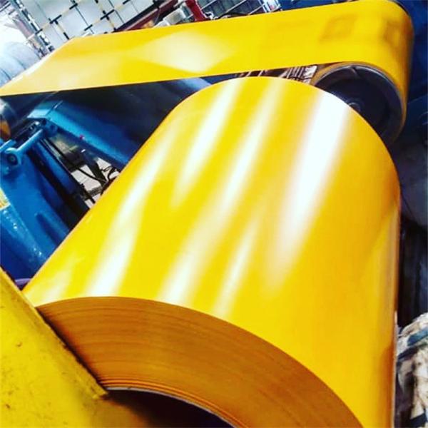 Double Color Coated Roll Galvanized Zinc Coating PPGI PPGL For Construction