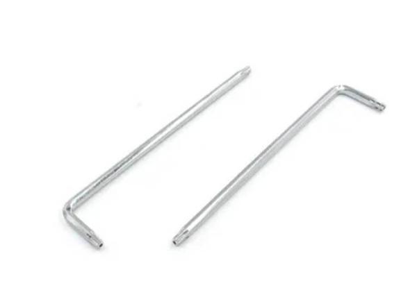 18-8 Stainless Steel L Type Wrench Flat Head Hex Allen Key 4mm 6mm 8mm