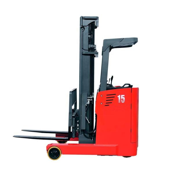 1.5t Stand On Electric Reach Truck With AC Drive HD Wireless Camera
